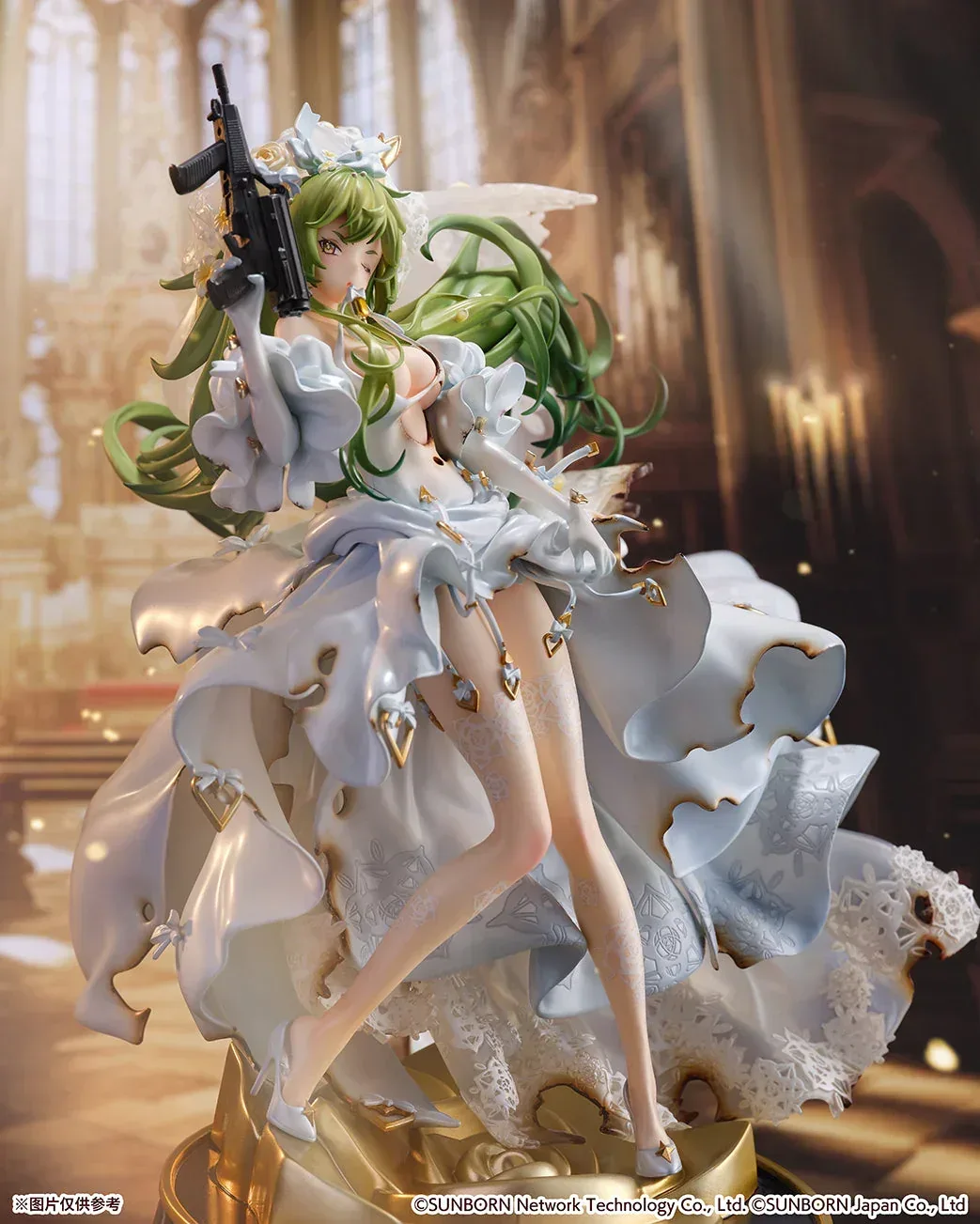 Girls' Frontline M950A The Warbler and the Rose -Wounded Ver.- 1/7 Figure - Image 8