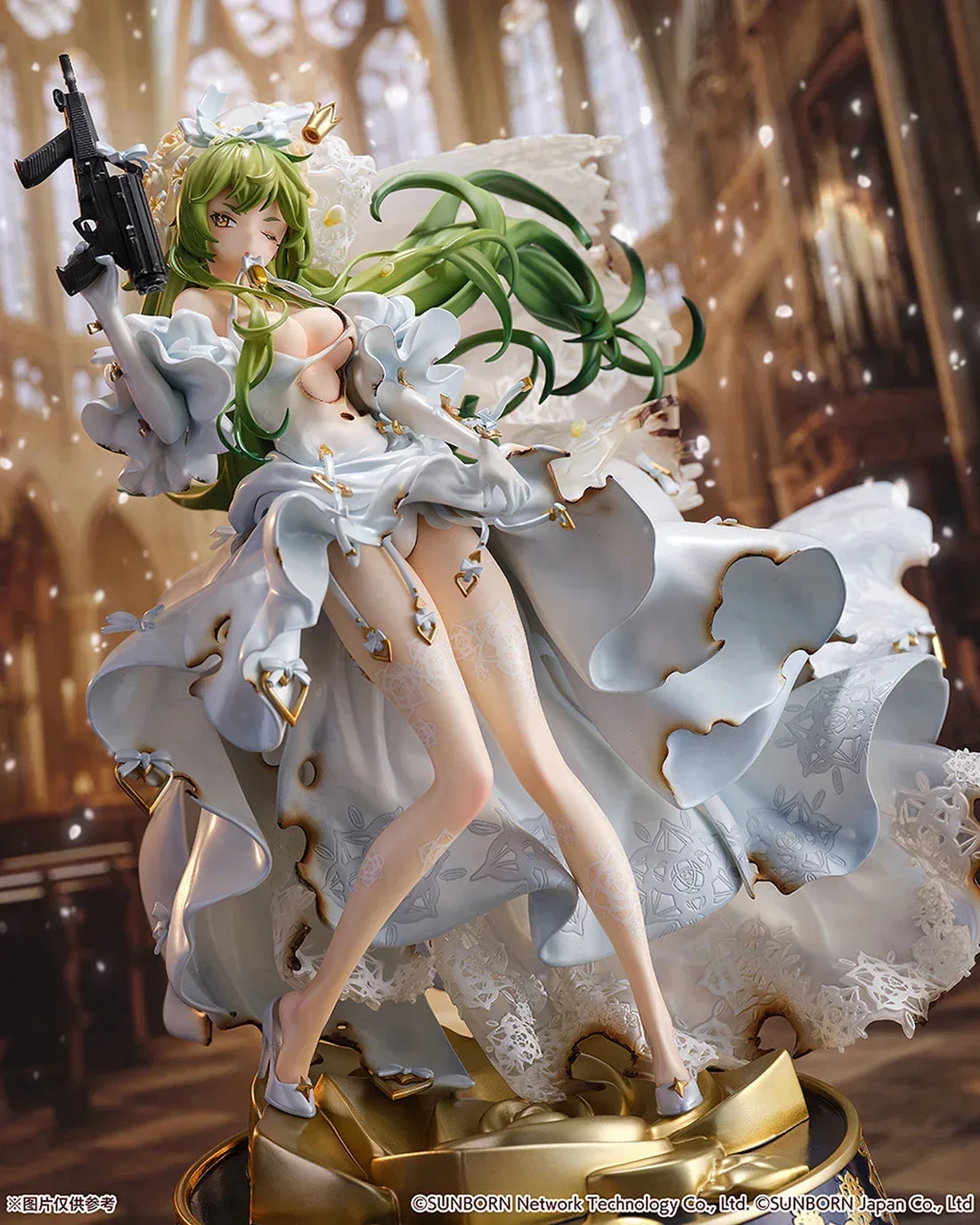 Girls' Frontline M950A The Warbler and the Rose -Wounded Ver.- 1/7 Figure - Image 9