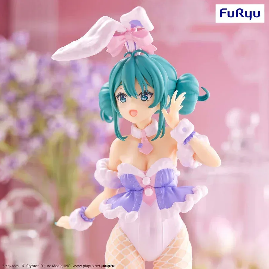 Hatsune Miku Bicute Bunnies PVC Statue White Rabbit Purple Color Ver. - Image 8