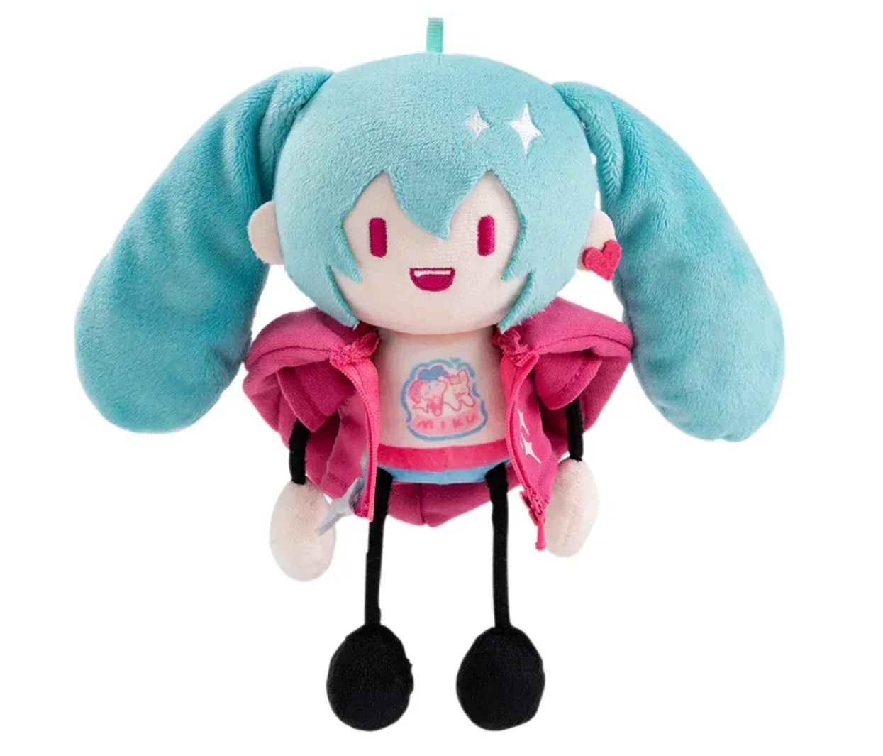 Hatsune Miku Radio Invasion Series Plush Keychain (Ant Body) - Image 2