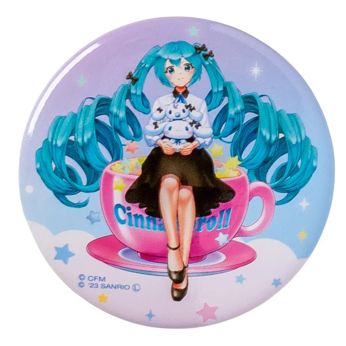HATSUNE MIKU X Cinnamoroll Badge - Image 4