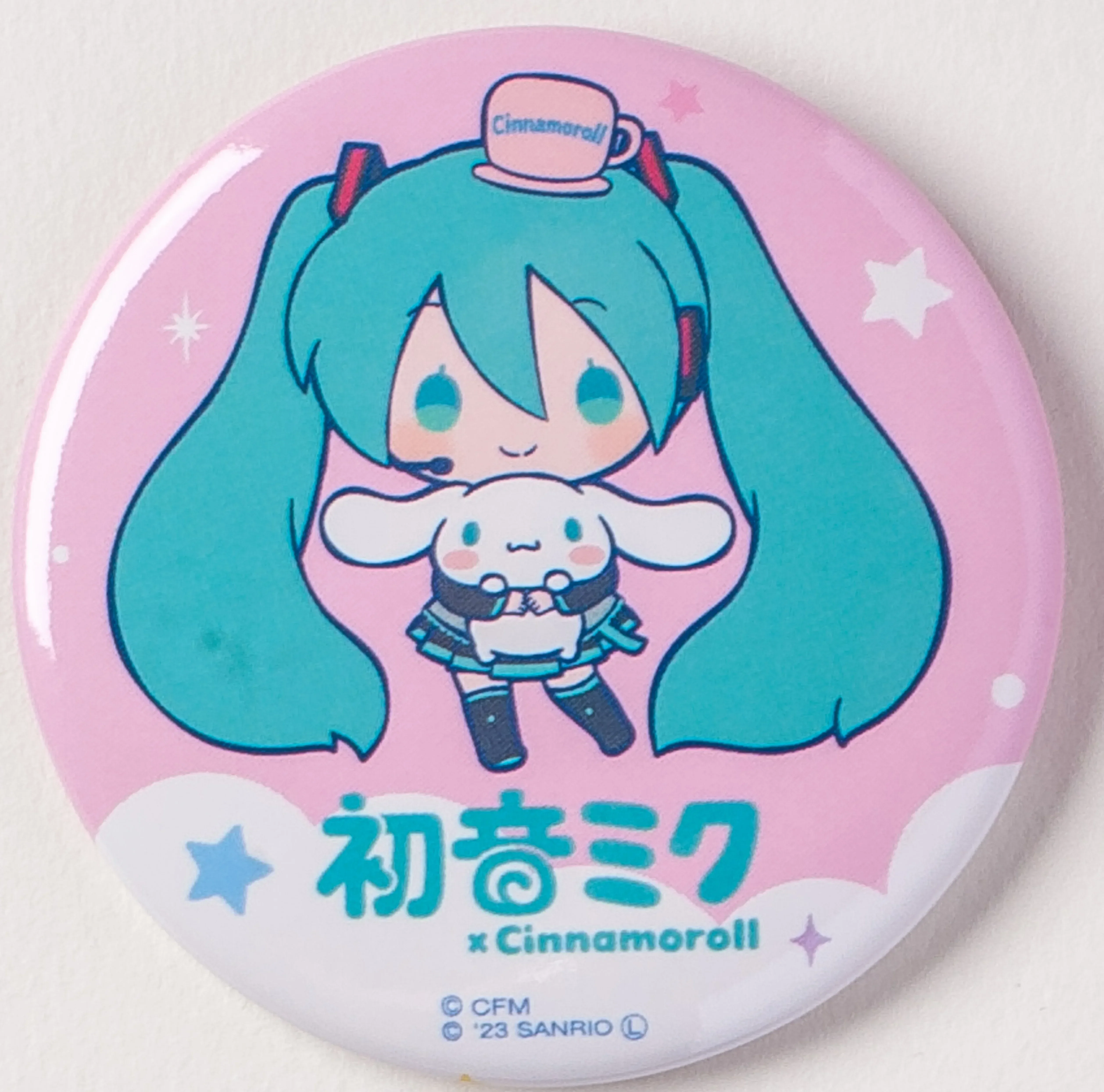 HATSUNE MIKU X Cinnamoroll Badge - Image 5