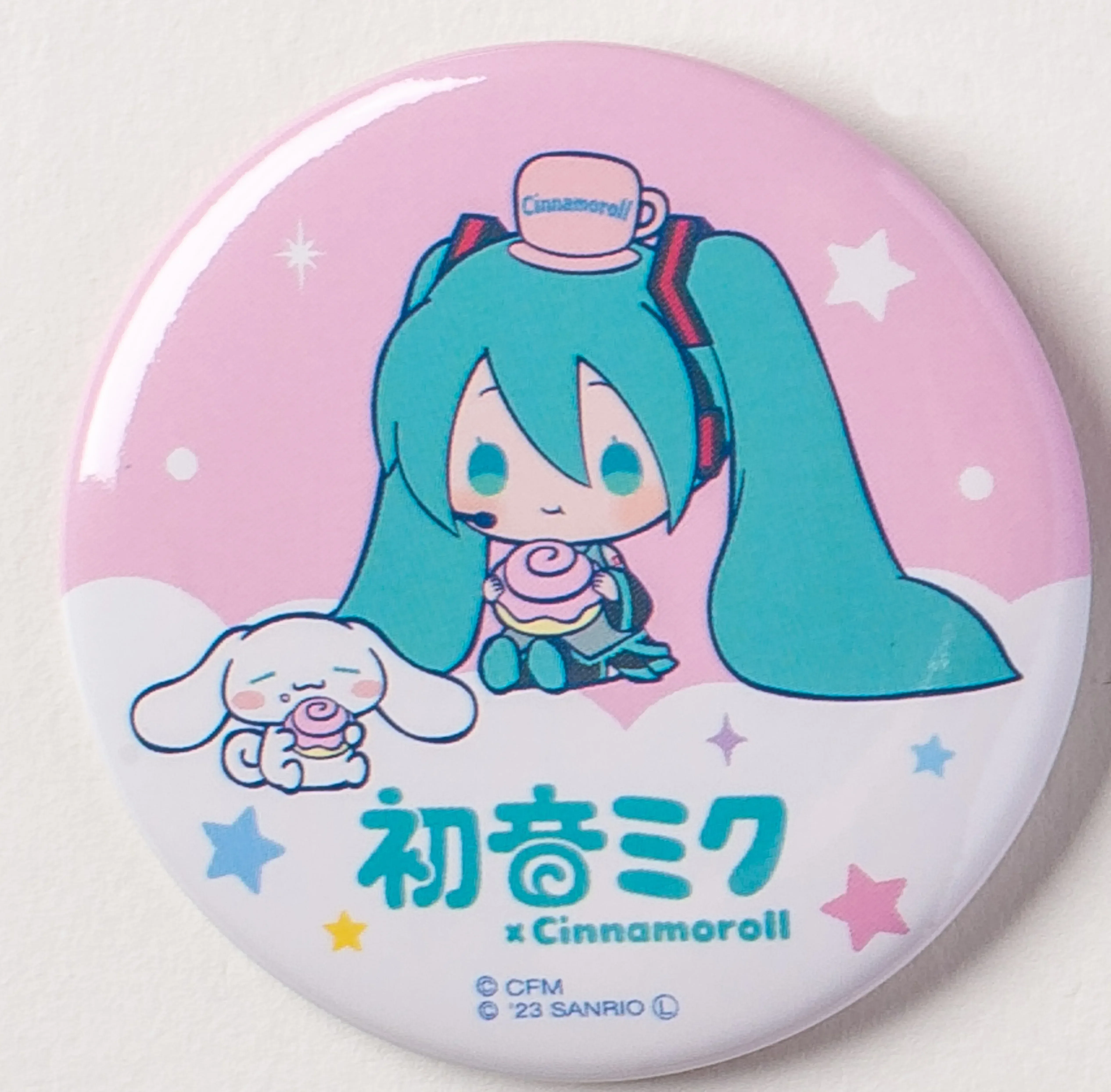 HATSUNE MIKU X Cinnamoroll Badge - Image 6
