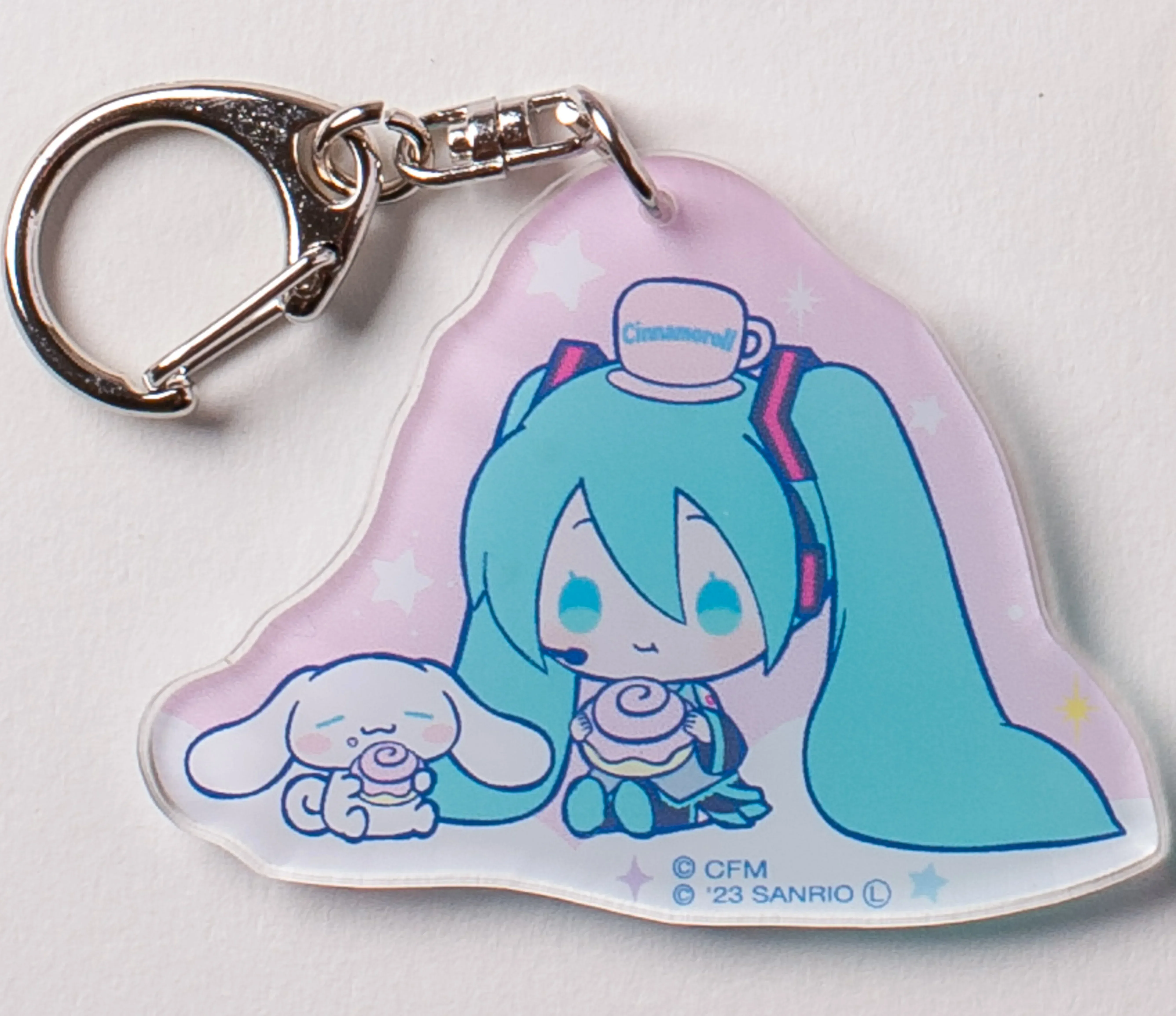 HATSUNE MIKU X Cinnamoroll Keyring - Image 7