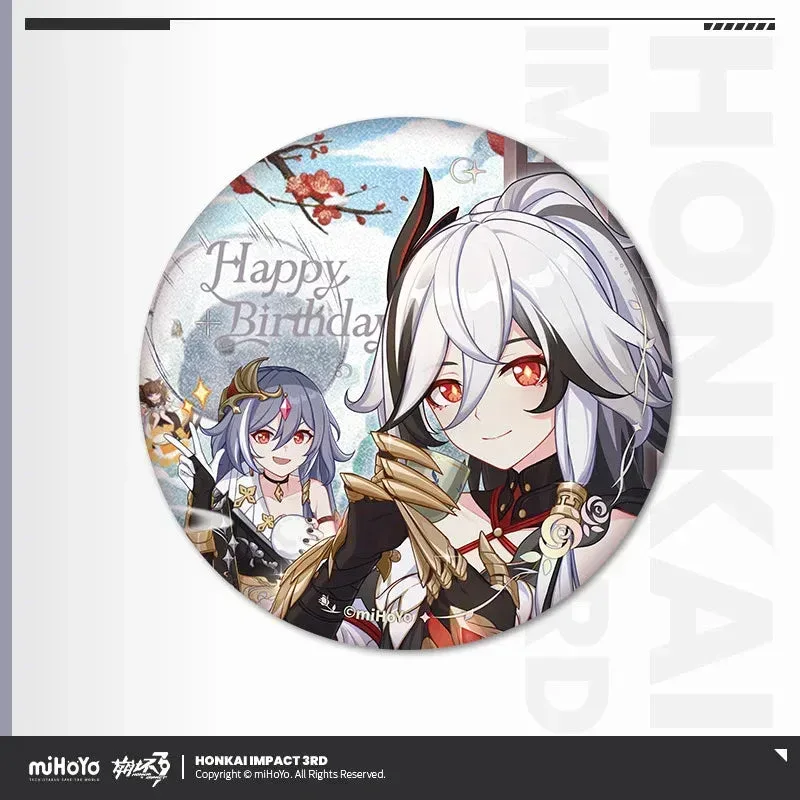 Honkai Impact 3rd 2025 Happy Birthday Series Tinplate Badge - Image 3