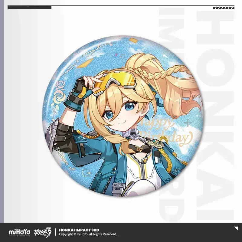 Honkai Impact 3rd 2025 Happy Birthday Series Tinplate Badge - Image 4