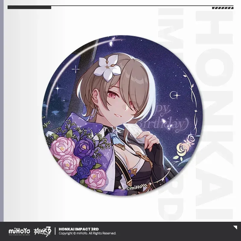 Honkai Impact 3rd 2025 Happy Birthday Series Tinplate Badge - Image 5