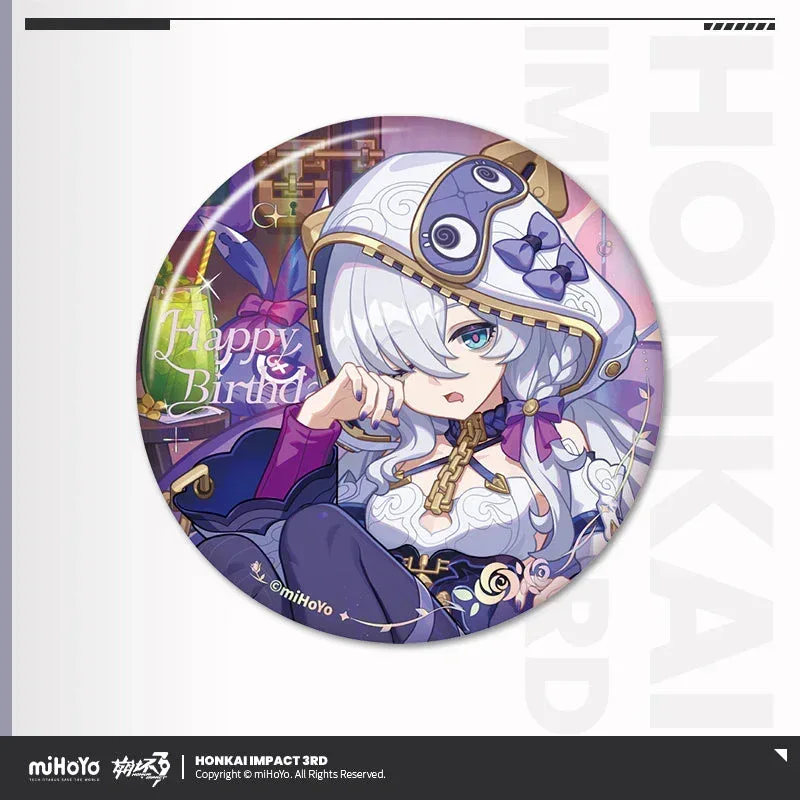 Honkai Impact 3rd 2025 Happy Birthday Series Tinplate Badge - Image 7