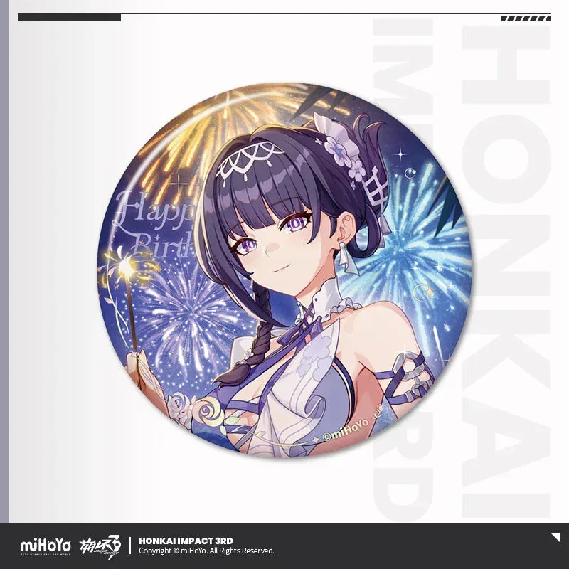 Honkai Impact 3rd 2025 Happy Birthday Series Tinplate Badge - Image 9