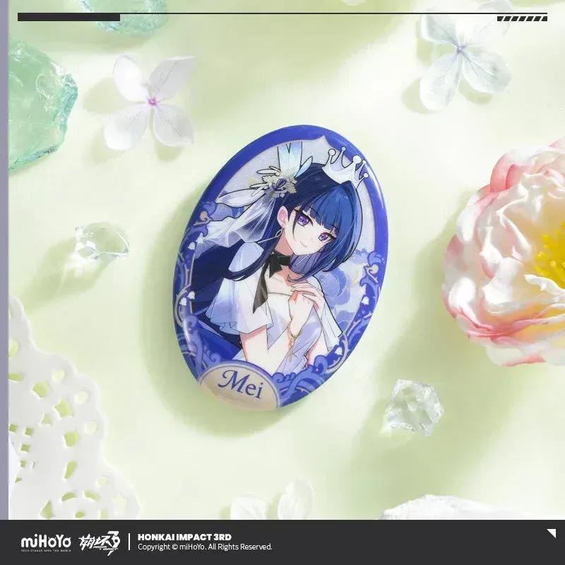 Honkai Impact 3rd Fanglin Mengyao Series Tinplate Badge - Image 2