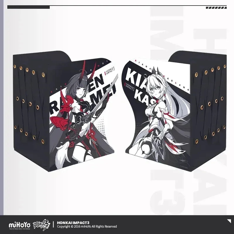 Honkai Impact 3rd Valkyrie Fold Metal Bookends - Image 6