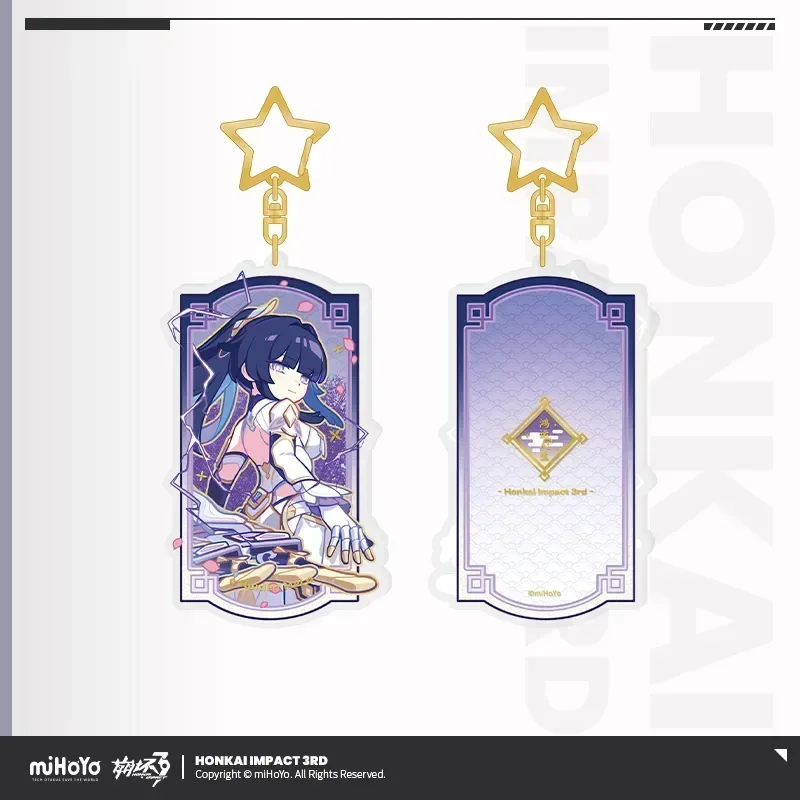 Honkai Impact 3rd A Life of Luck Series Acrylic Glitter Quicksand Pendant - Image 13