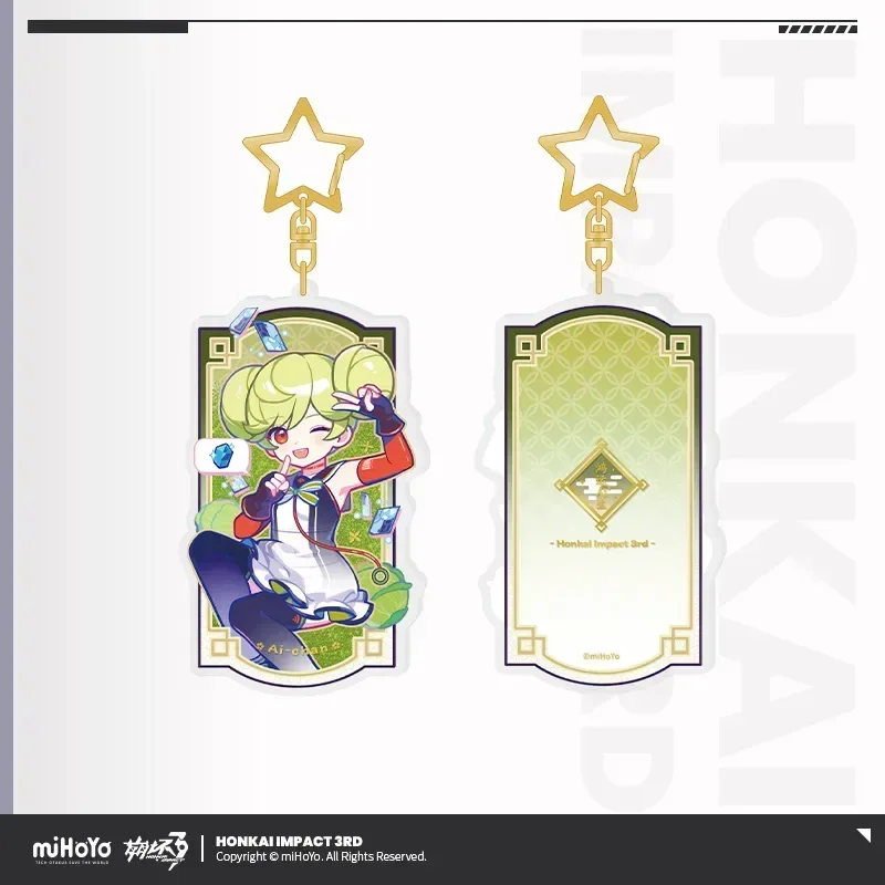 Honkai Impact 3rd A Life of Luck Series Acrylic Glitter Quicksand Pendant - Image 18