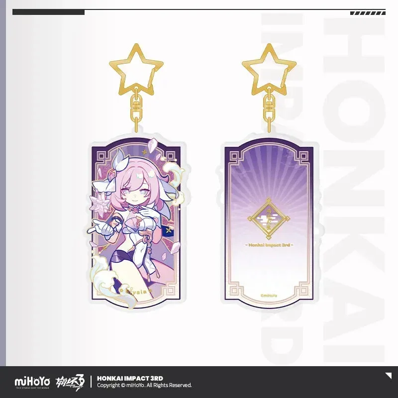 Honkai Impact 3rd A Life of Luck Series Acrylic Glitter Quicksand Pendant - Image 5