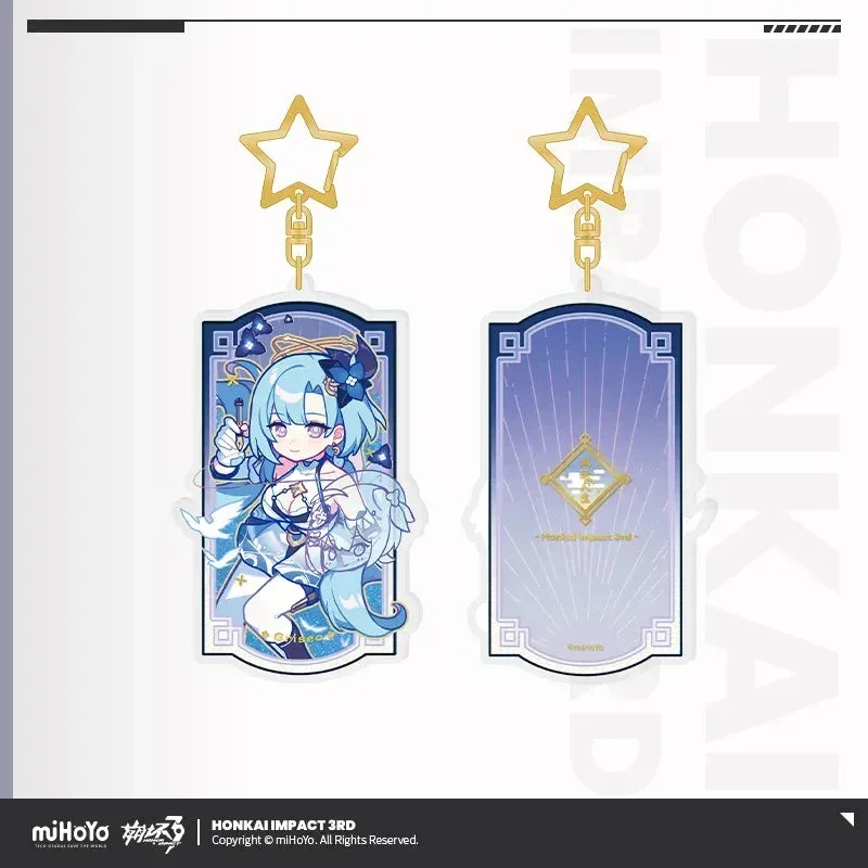 Honkai Impact 3rd A Life of Luck Series Acrylic Glitter Quicksand Pendant - Image 6