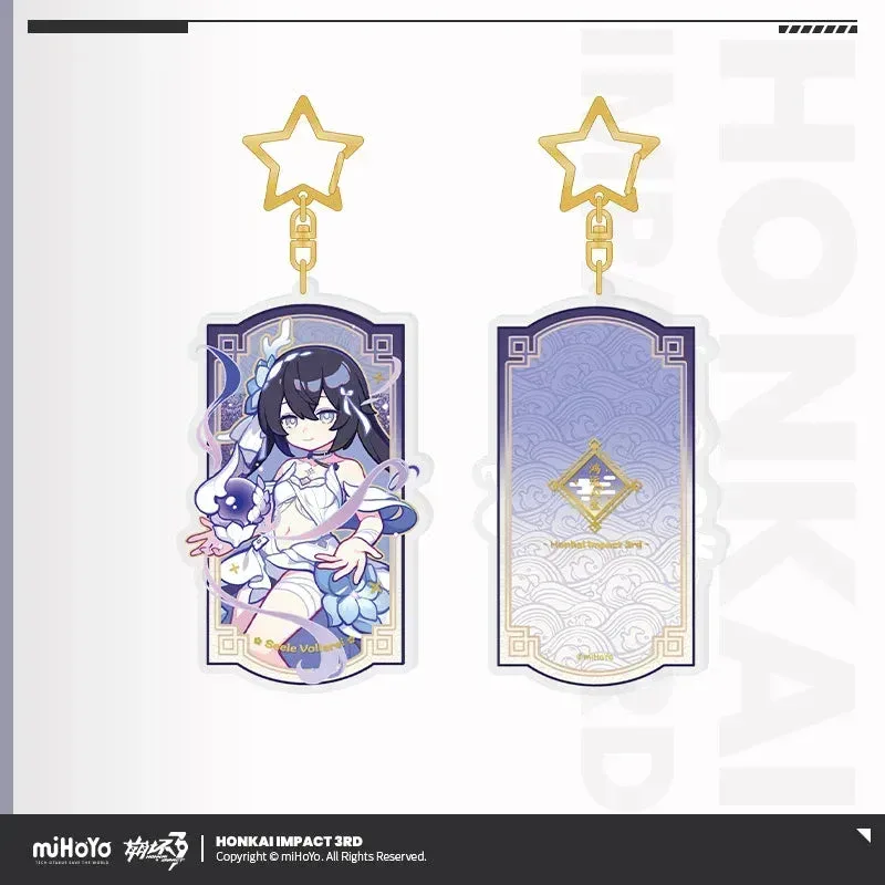 Honkai Impact 3rd A Life of Luck Series Acrylic Glitter Quicksand Pendant - Image 8