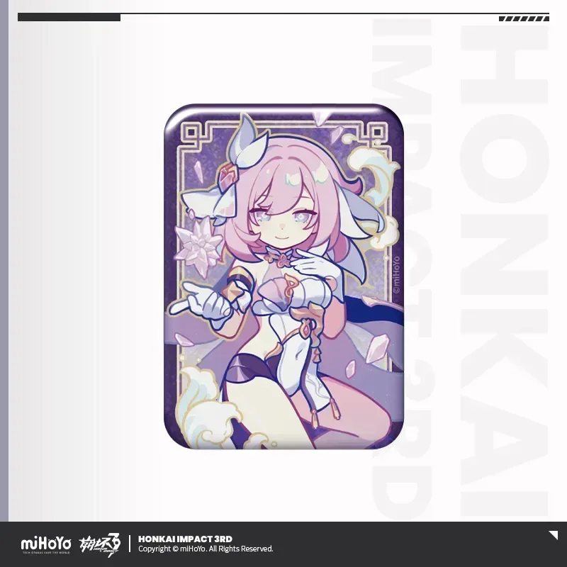 Honkai Impact 3rd A Life of Luck Series Tinplate Badge - Image 12