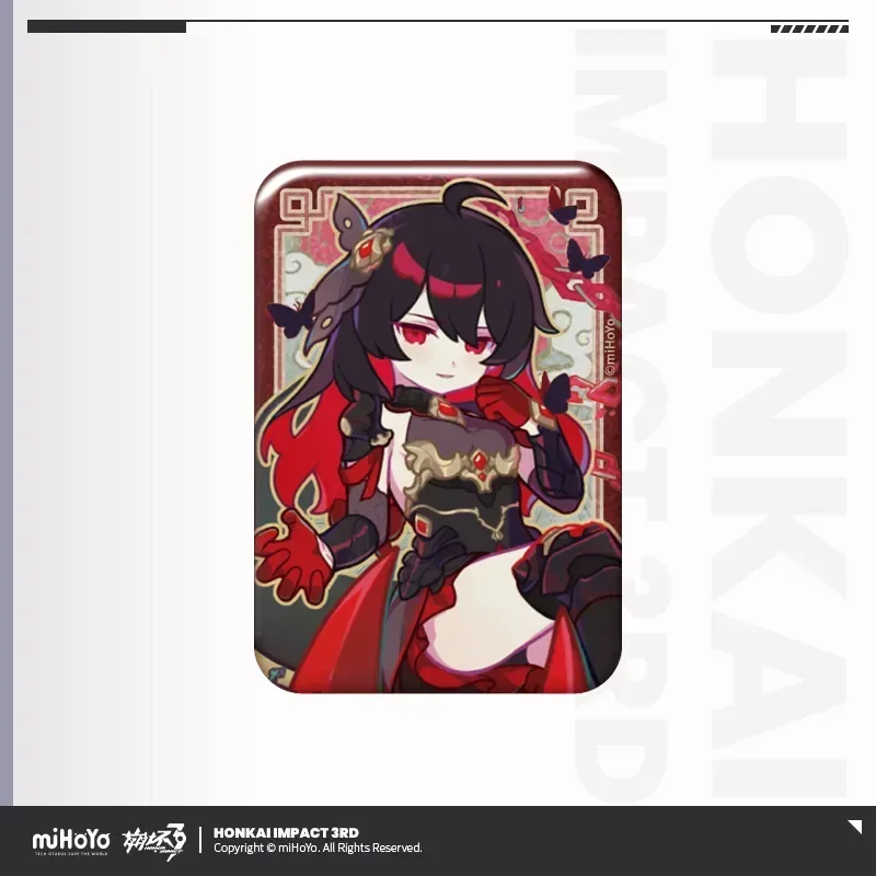 Honkai Impact 3rd A Life of Luck Series Tinplate Badge - Image 17