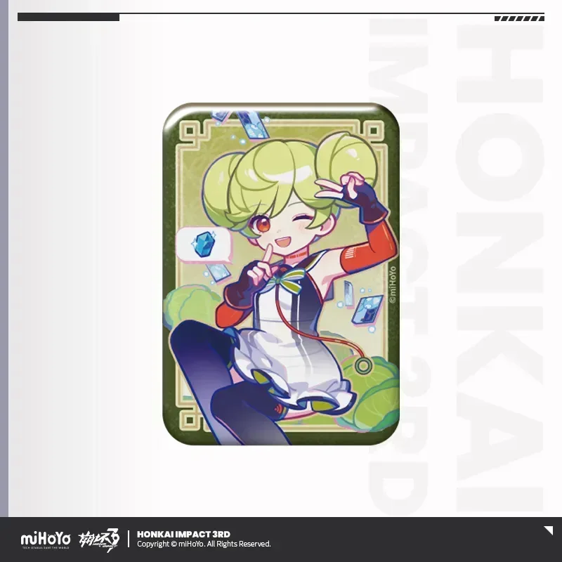 Honkai Impact 3rd A Life of Luck Series Tinplate Badge - Image 18