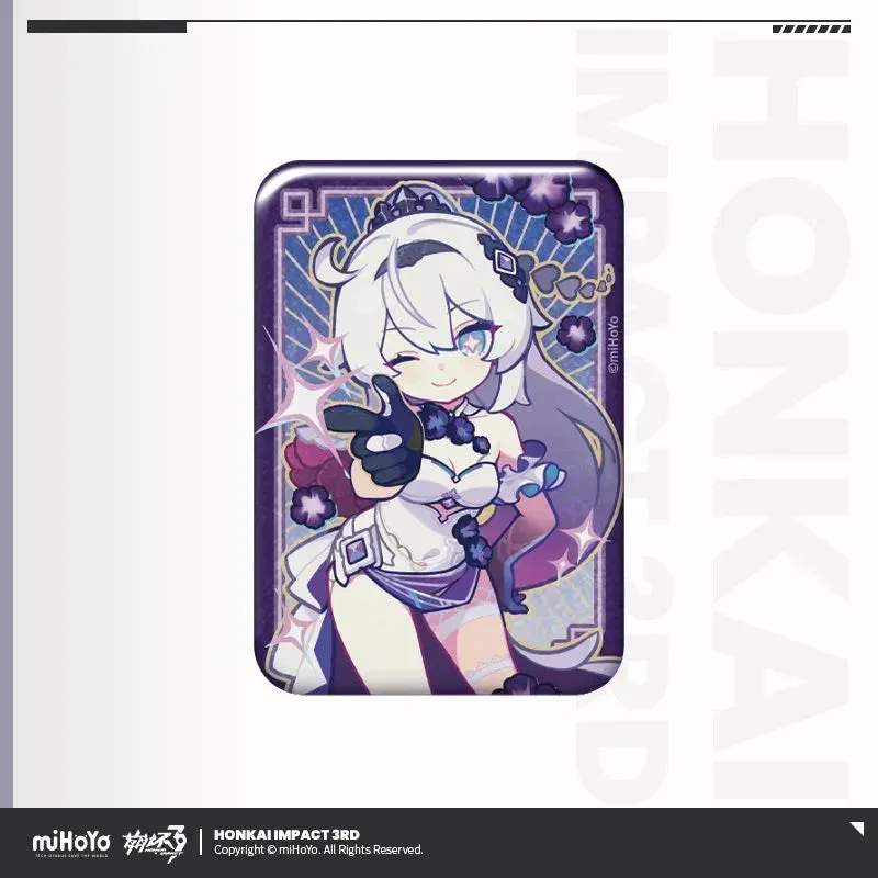 Honkai Impact 3rd A Life of Luck Series Tinplate Badge - Image 2