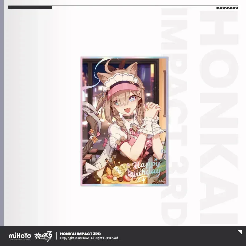 Honkai Impact 3rd Birthday Greeting Series PET Shikishi Cardboard - Image 12