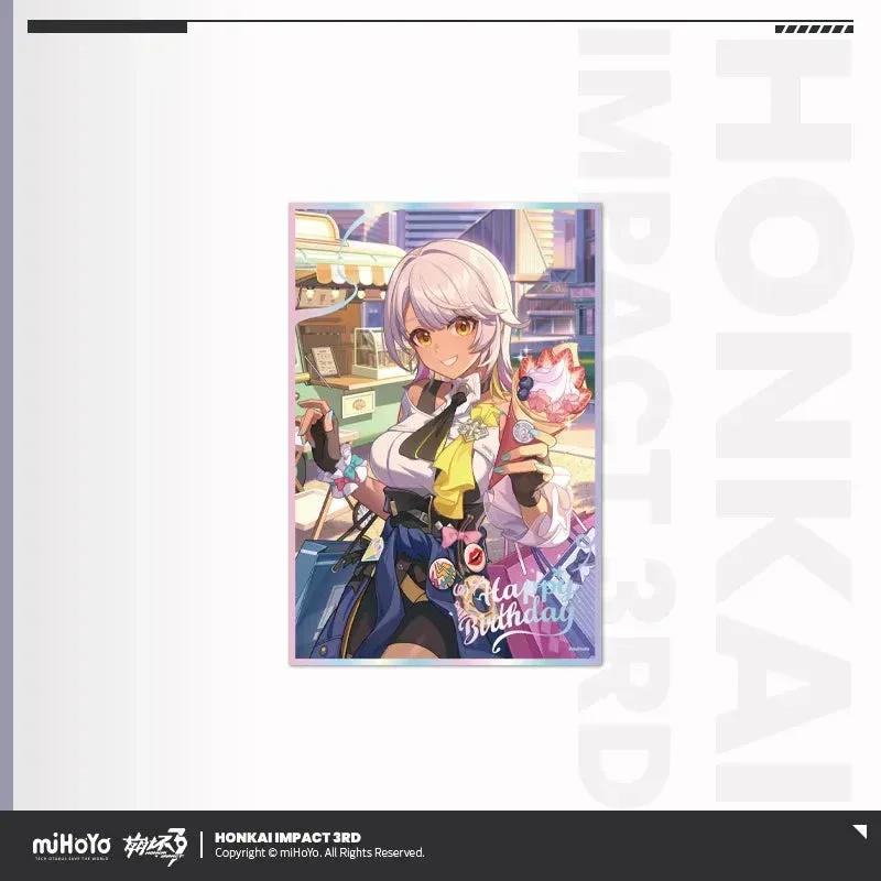 Honkai Impact 3rd Birthday Greeting Series PET Shikishi Cardboard - Image 14