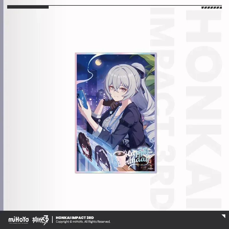 Honkai Impact 3rd Birthday Greeting Series PET Shikishi Cardboard - Image 20