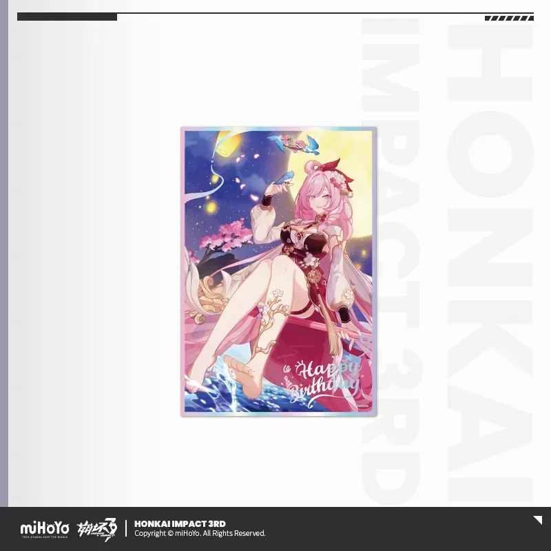 Honkai Impact 3rd Birthday Greeting Series PET Shikishi Cardboard - Image 23