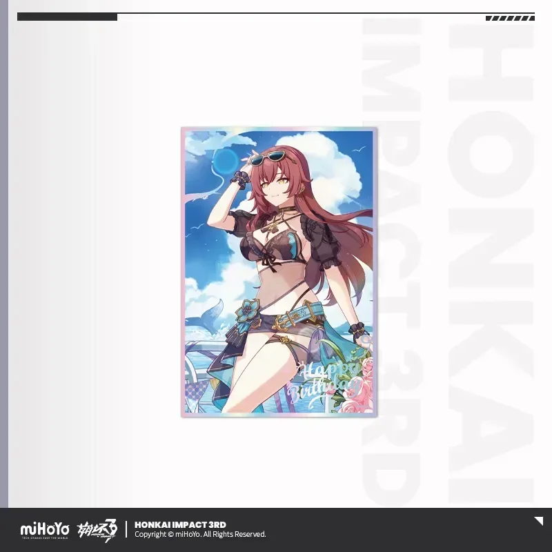 Honkai Impact 3rd Birthday Greeting Series PET Shikishi Cardboard - Image 28