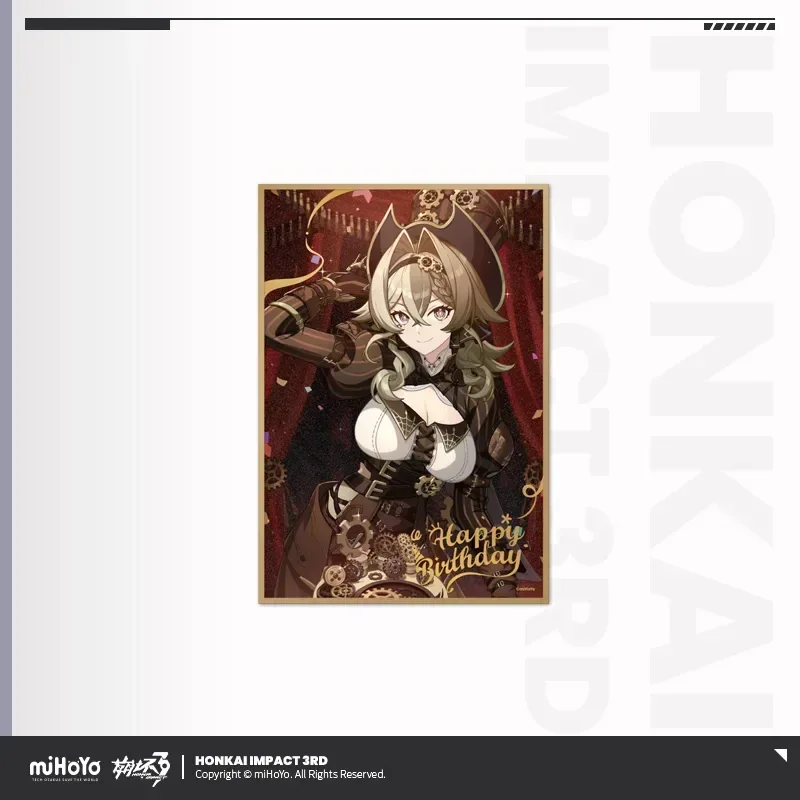 Honkai Impact 3rd Birthday Greeting Series PET Shikishi Cardboard - Image 33