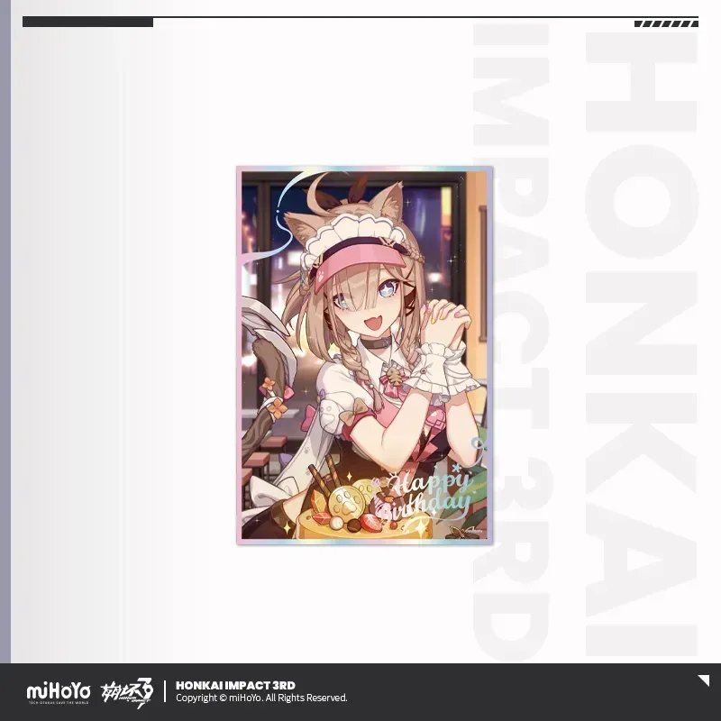 Honkai Impact 3rd Birthday Greeting Series PET Shikishi Cardboard - Image 36
