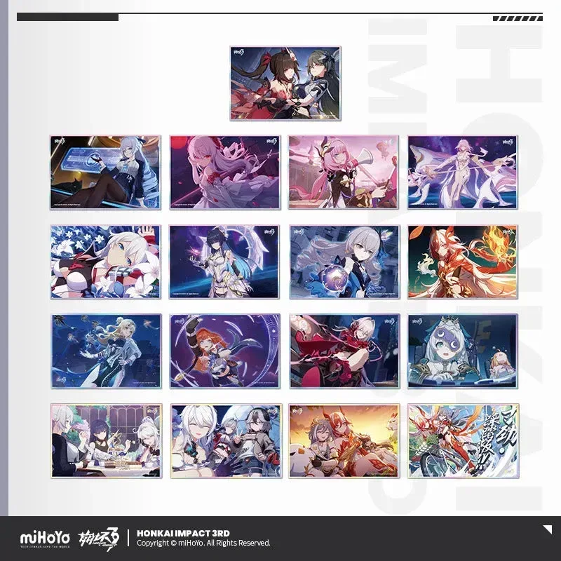 Honkai Impact 3rd CG Series PET Shikishi Cardboard