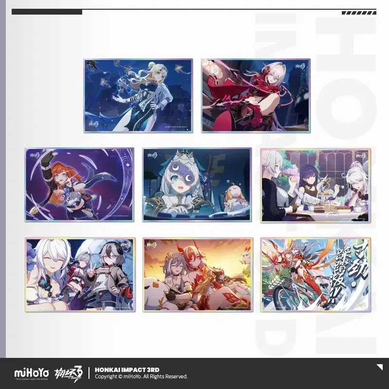 Honkai Impact 3rd CG Series PET Shikishi Cardboard - Image 2