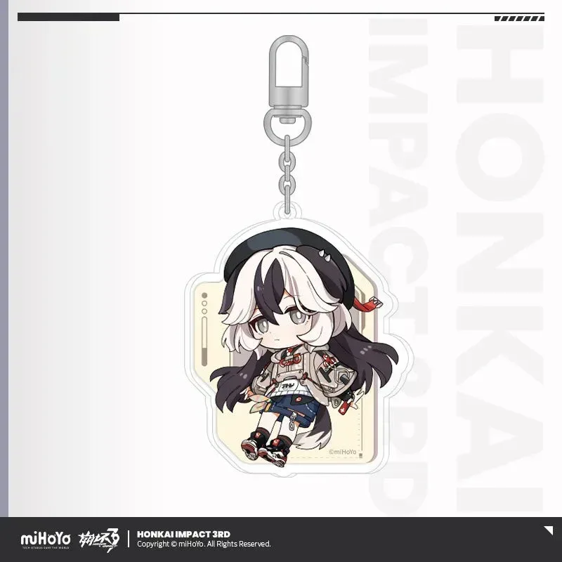 Honkai Impact 3rd Chibi Series Acrylic Keychain - Image 3