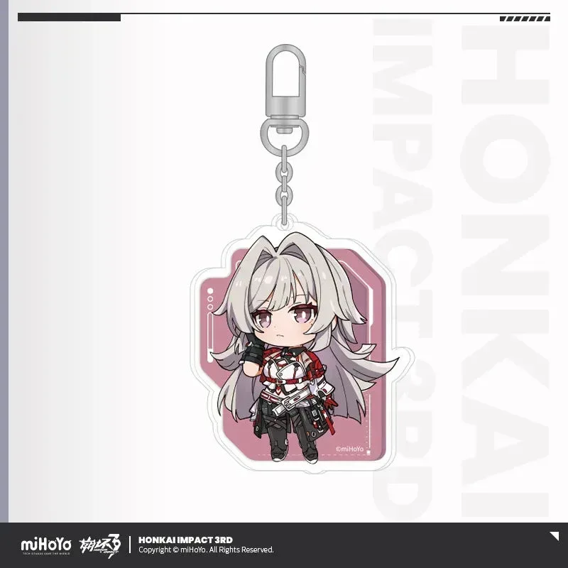 Honkai Impact 3rd Chibi Series Acrylic Keychain - Image 4
