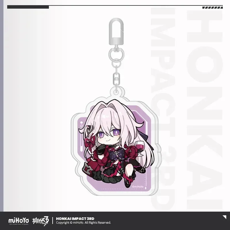 Honkai Impact 3rd Chibi Series Acrylic Keychain - Image 7