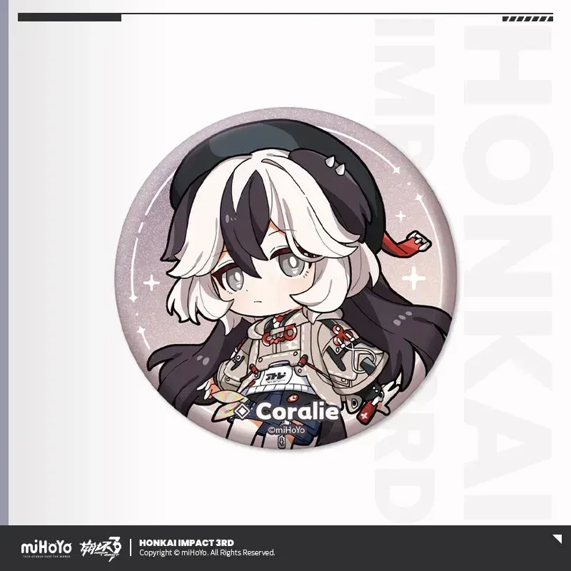 Honkai Impact 3rd Chibi Series Tinplate Badge - Image 3