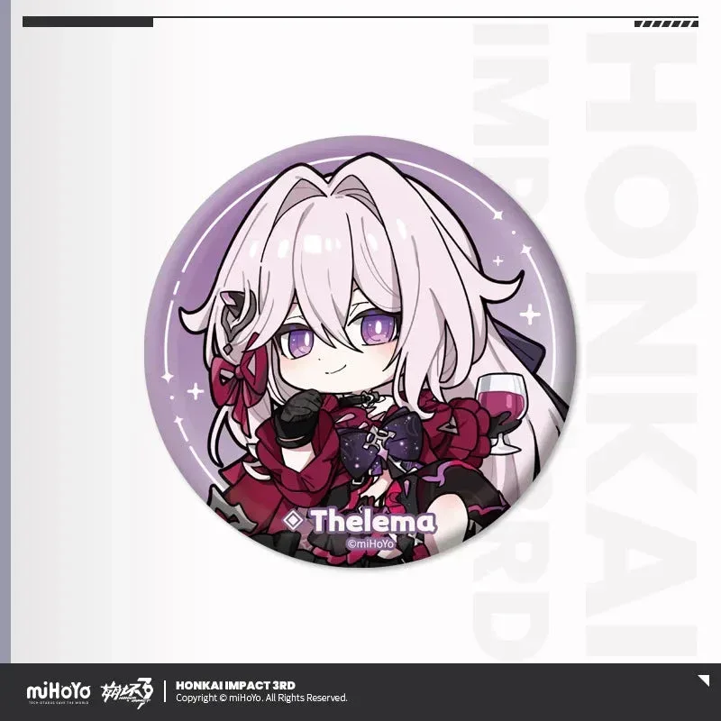 Honkai Impact 3rd Chibi Series Tinplate Badge - Image 7