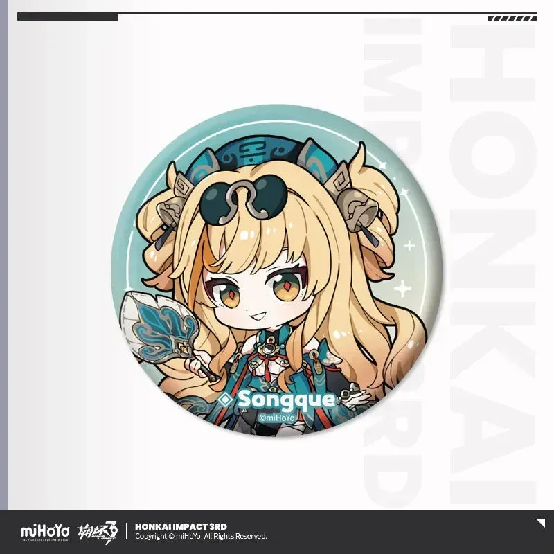 Honkai Impact 3rd Chibi Series Tinplate Badge - Image 9