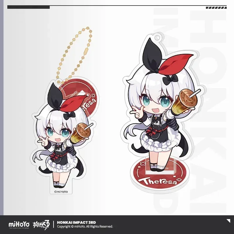 Honkai Impact 3rd Delicious Onboard Series Chibi Acrylic Pendant & Stand - Image 3