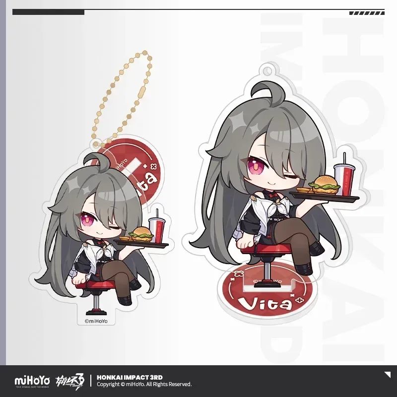 Honkai Impact 3rd Delicious Onboard Series Chibi Acrylic Pendant & Stand - Image 5