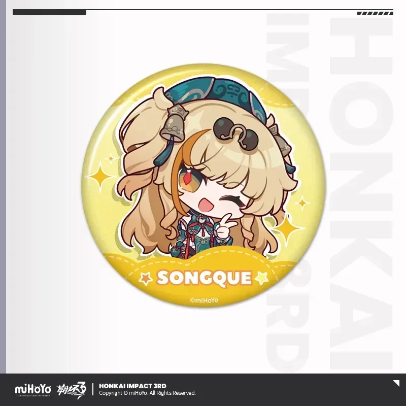 Honkai Impact 3rd Dreamy Leisure Travel Series Tinplate Badge - Image 4