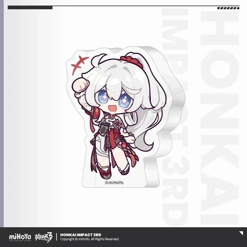Honkai Impact 3rd Drumming In New Resolutions Series Chibi Mini Acrylic Thick Stand - Image 3