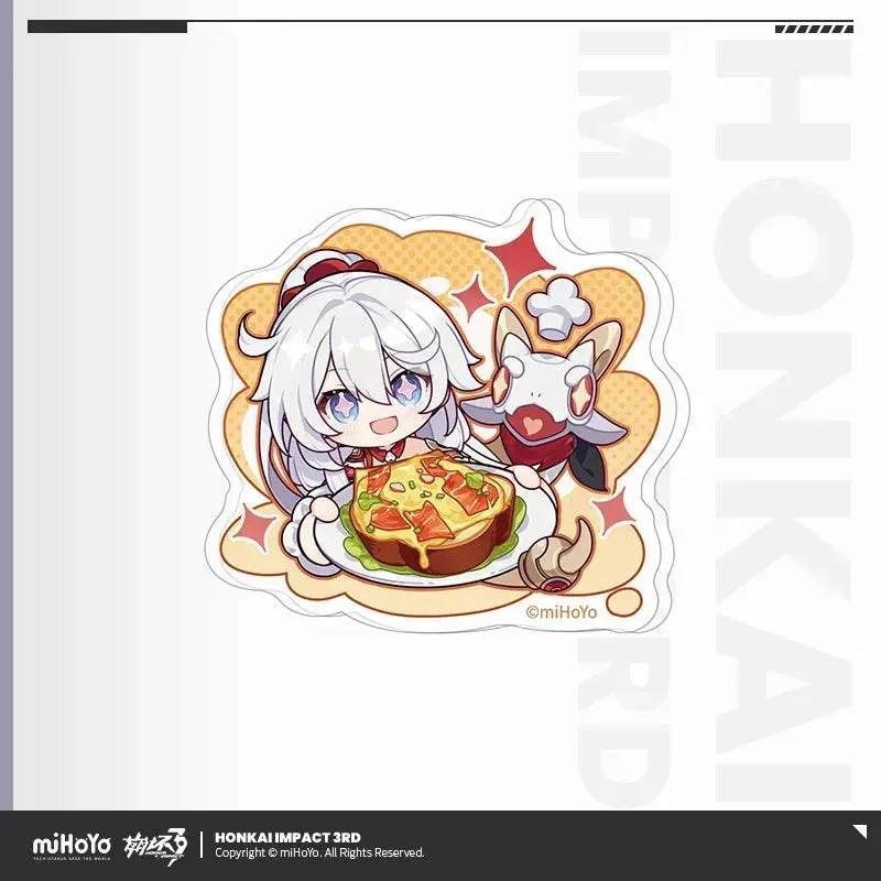 Honkai Impact 3rd Drumming In New Resolutions Series Chibi Refrigerator Magnet - Image 3