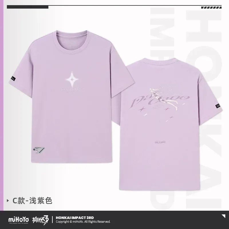Honkai Impact 3rd Honkai Impression Graduation Trip Series Short Sleeve T-Shirt - Image 30
