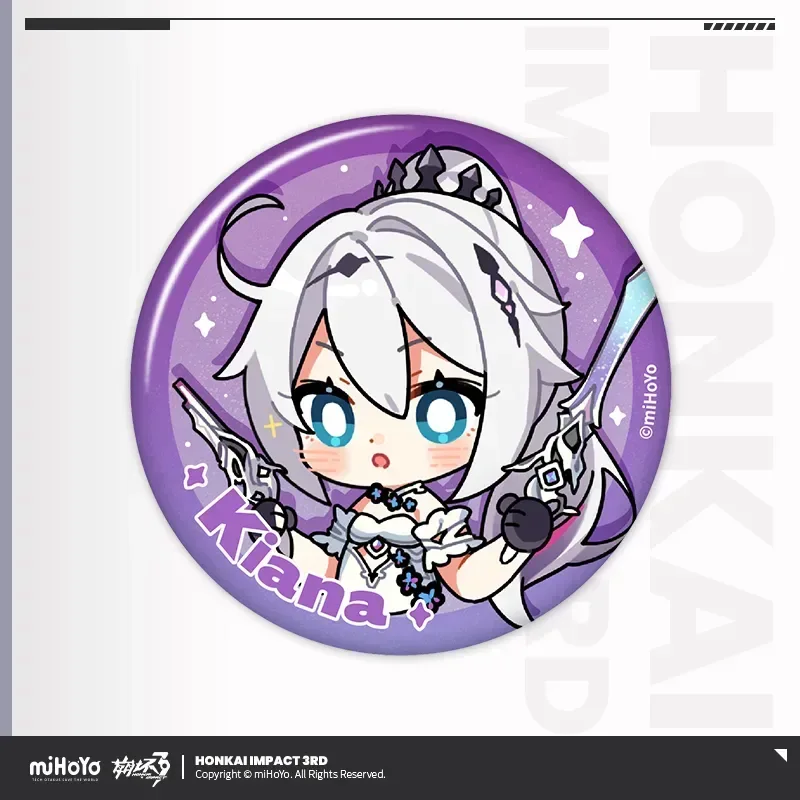 Honkai Impact 3rd HONKAI MEME Series Tinplate Badge - Image 33