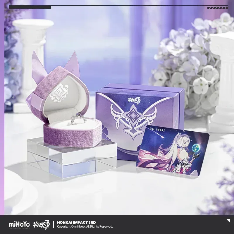 Honkai Impact 3rd Kiana Kaslana Herrscher of Finality Theme Ring