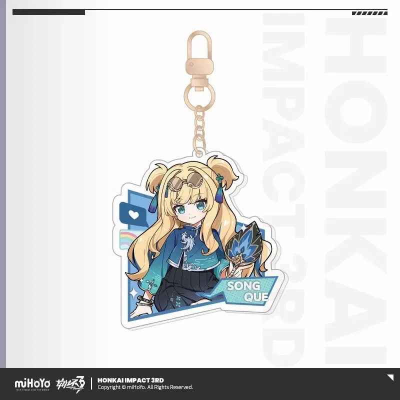 Honkai Impact 3rd Little Tea Party Series Vol.2 Acrylic Keychain - Image 3