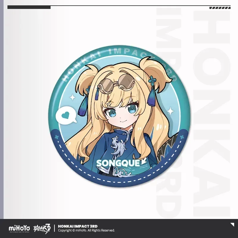 Honkai Impact 3rd Little Tea Party Series Vol.2 Tinplate Badge - Image 9