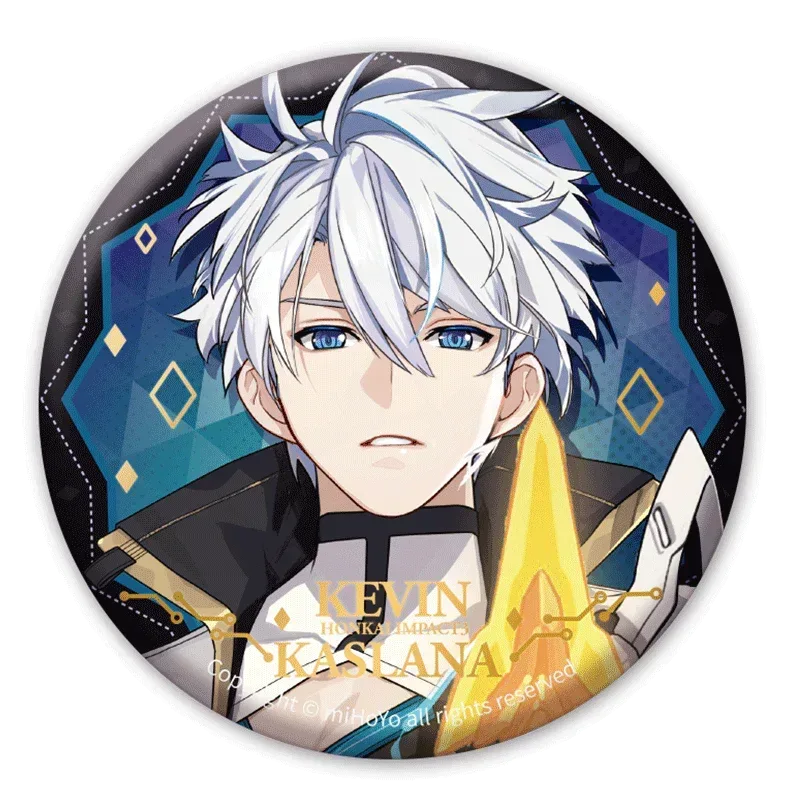 Honkai Impact 3rd Male Character Gold Stamping Badge - Image 9